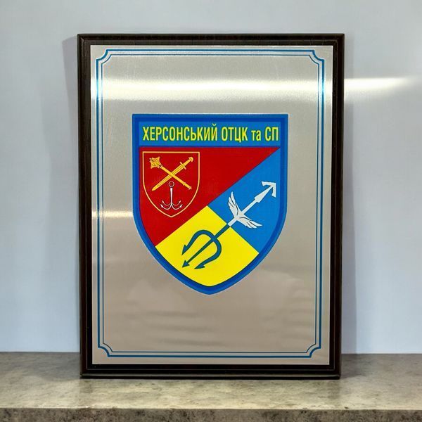 Диплом, наградная плакетка, награда 93-я отдельная механизированная бригада &laquo;Холодный Яр&raquo; 93 ОМБр А5 УФ печать с лаком 94768 фото